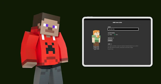 How to Upload Minecraft skins from Customuse